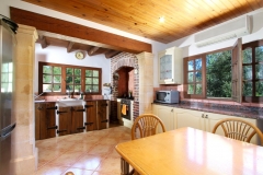 Die Küche auf der Finca Mallorca Ca´n BIni